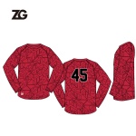 Red Warm Up Basketball Tops