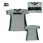 American Football Jersey White Design