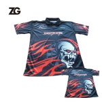 Skull Design Polo Shirt