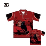 Sublimated Raven Polo Shirt