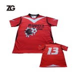 Red Design Soccer Wear