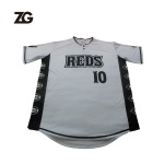 Sublimation Two Button Baseball Jersey