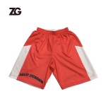 Girls Pink Basketball Reversible shorts